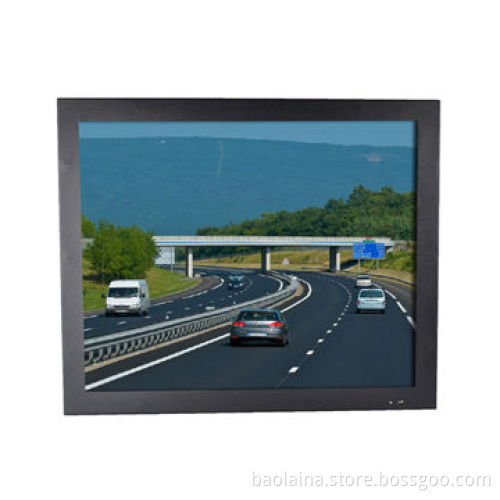 Rugged Metal 17-inch LCD Monitor with 3D Digital Comb Filter, 1,280 x 1,024 Pixels Resolution